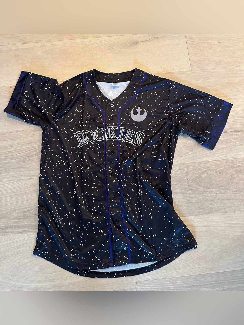 2026 Rockies STAR WARS Night Baseball Jersey - size M, new!